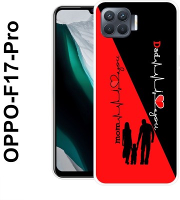 MM9E Back Cover for Oppo F17 Pro(Black, Red, Pack of: 1)