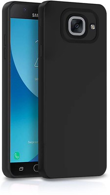 XOVO Back Cover for Samsung Galaxy J7 Max(Black, Dual Protection, Silicon)