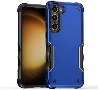 Flipkart SmartBuy Back Cover for SAMSUNG Galaxy S24 FE 5G(Blue, Rugged Armor, Pack of: 1)