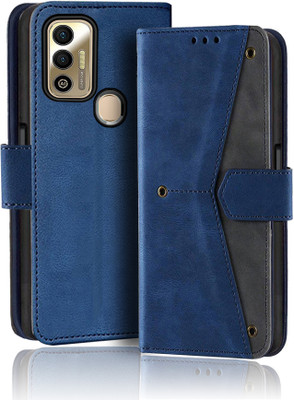 Unistuff Back Cover for Tecno Spark 7T(Multicolor, Cases with Holder, Pack of: 1)