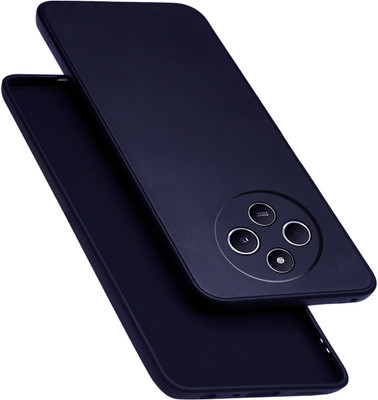 Micvir Back Cover for Poco M7 5G(Blue, Dual Protection, Silicon, Pack of: 1)