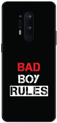 leeon Back Cover for OnePlus 8 Pro, Bad Boy Rules(Black, Dual Protection, Pack of: 1)