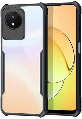 S-Softline Back Cover for Vivo Y02, shock-absorbent/scratch resistant(Transparent)