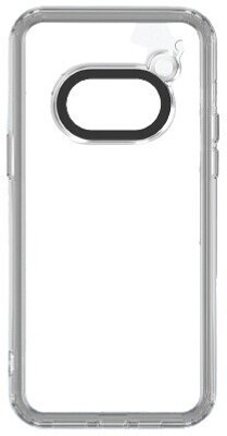 HIGAR Back Cover for Nothing phone 2A, Shockproof Bumper, Transparent Case(White, Flexible, Pack of: 1)