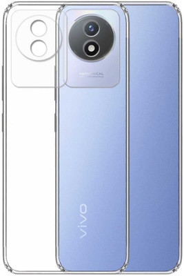 fi-yonity Back Cover for Vivo Y02T(Transparent, Flexible, Pack of: 1)