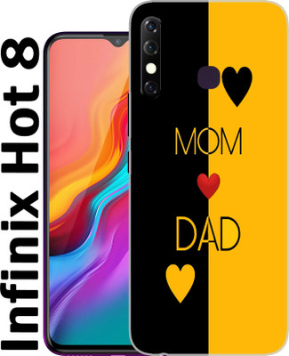 kudia Back Cover for Infinix Hot 8, X650C, Hot 8(Multicolor, Silicon, Pack of: 1)