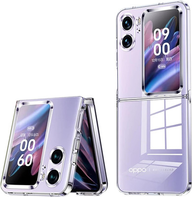 CLOYAAR Back Cover for Oppo Find N2 flip 5G(Transparent, Hard Case, Pack of: 1)