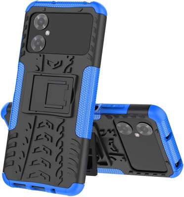 OneLike Bumper Case for Xiaomi Redmi 11 Prime 4G(Blue, Rugged Armor, Pack of: 1)