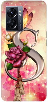 Rockyard Back Cover for OPPO K10 5G, CPH2337, S, NAME, LETTER, ALPHABET(Black, Hard Case, Pack of: 1)