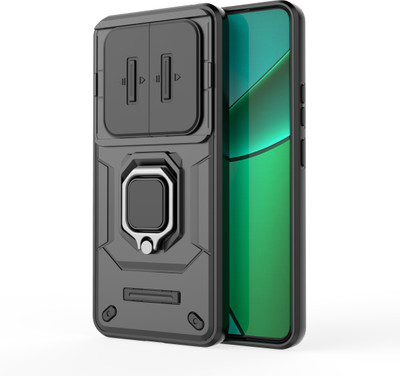 Cover Hive Back Cover for Realme P1 5G, Realme 12+ 5G, Realme Narzo 70 Pro 5G(Black, Silver, Camera Bump Protector, Pack of: 1) Cover Hive Back Cover for Realme P1 5G, Realme 12+ 5G, Realme Narzo 70 Pro 5G(Black, Silver, Camera Bump Protector, Pack of: 1)
