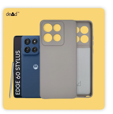 dead Back Cover for MOTOROLA Edge 60 Stylus(Grey, Grip Case, Pack of: 1)