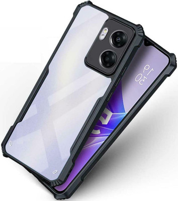 Phone Care Back Cover for Realme Narzo 50 5G(Black, Transparent, Grip Case, Pack of: 1)