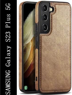 Flipkart SmartBuy Back Cover for Samsung Galaxy S23 Plus 5G(Brown, Camera Bump Protector, Pack of: 1)