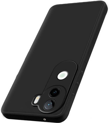 VK HORE Back Cover for iQOO Z9s 5G, Vivo V40e 5G(Black, Flexible, Silicon, Pack of: 1)