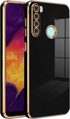 ALLNEEDS Back Cover for Redmi Note 8 |View Electroplated Chrome 6D Case Soft TPU(Black, Camera Bump Protector, Silicon, Pack of: 1)