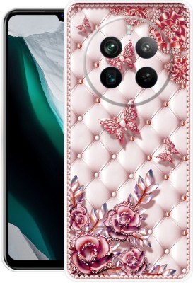 iprinto Back Cover for realme 12+ 5G, RMX3867 Pink Printed Back Cover(Multicolor, Dual Protection, Silicon, Pack of: 1)