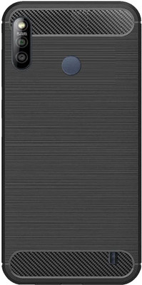 Casenew Back Cover for Lava Z3(Black, Grip Case, Silicon, Pack of: 1)
