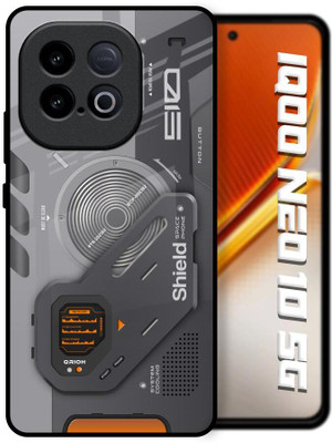 QRIOH Back Cover for iQOO Neo 10 5G(Grey, Grip Case, Pack of: 1)