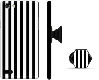 Citydreamz Back Cover for OPPO Neo 7(Black, White, Cases with Holder, Pack of: 2)