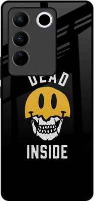 Hocopoco Back Cover for Vivo V27 5G(Black, Grip Case, Pack of: 1)