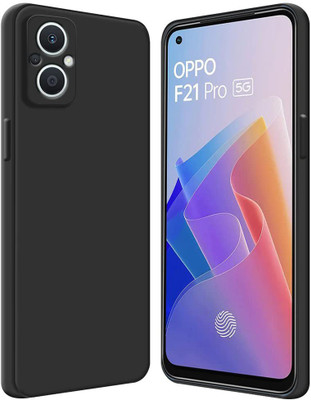 KGL KING Back Cover for Oppo F21s Pro 5G(Black, Camera Bump Protector, Silicon, Pack of: 1)