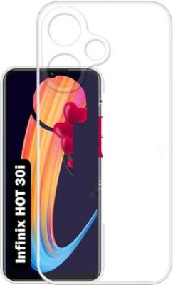 Shivaanshi Back Cover for Infinix Hot 30i(Transparent, Grip Case, Silicon, Pack of: 1)