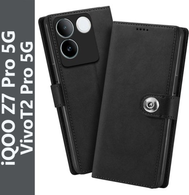 Flipkart SmartBuy Back Cover for iQOO Z7 Pro 5G, Vivo T2 Pro 5G(Black, Magnetic Case, Pack of: 1)