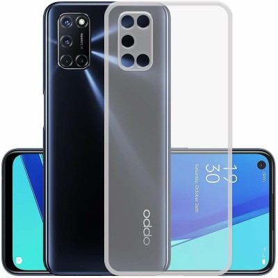 Spinzzy Back Cover for Oppo A52(Transparent, Shock Proof, Silicon, Pack of: 1)
