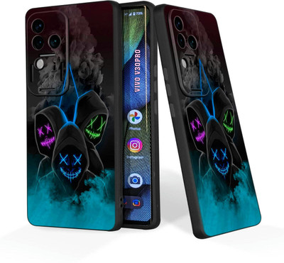 CLASSYPRINT Back Cover for Vivo V30 Pro(Black)