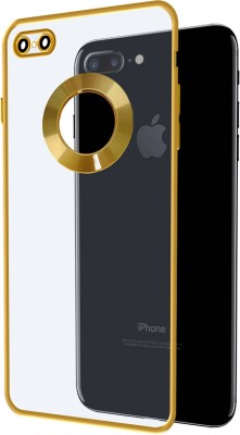 ELEF Back Cover for iPhone 6s Soft Silicone CD Pattern Electroplating Transparent Case(Gold, Flexible, Silicon, Pack of: 1)