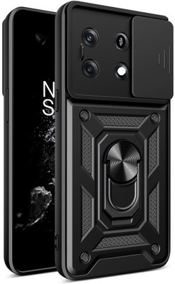 RUNICHA Back Cover for OnePlus 11R 5G, OnePlus 11R(Black, Shock Proof, Pack of: 1)