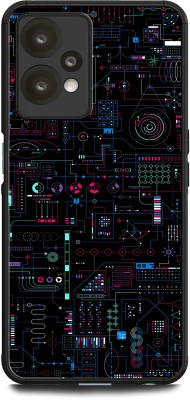 INTELLIZE Back Cover for OnePlus Nord CE 2 Lite 5G ELECTRIC BLUE CHIP, PROCESSOR, LIGHT, 3D(Multicolor, Dual Protection, Pack of: 1)