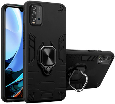 Meephone Back Cover for Mi Redmi 9 Power(Black, Shock Proof, Pack of: 1)