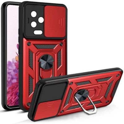 Vkmei Back Cover for Infinix Note 12 Pro 4G(Red, Camera Bump Protector, Pack of: 1)