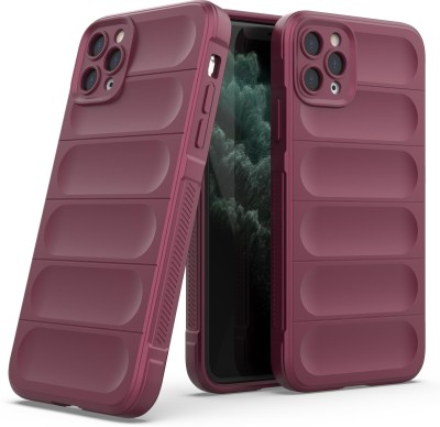 OneLike Bumper Case for iPhone 11 Pro Max(Maroon, Shock Proof, Silicon, Pack of: 1)