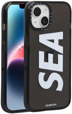 AMEYAA Back Cover for Apple iPhone 15 Plus Sea Case Camera and Drop Protection Thin Protective Clear(Black, Shock Proof, Pack of: 1)