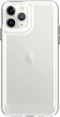 CareFone Back Cover for Iphone 11 Pro, Camera Protection, Clear Case Cover(Transparent, White, Shock Proof, Pack of: 1)