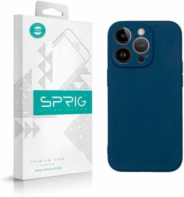 Sprig Back Cover for iPhone 14 Pro(Blue, Shock Proof, Pack of: 1)