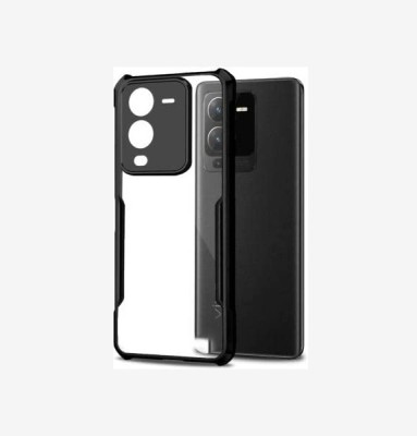 LILLIPUT Back Cover for Vivo V25 Pro 5G(Black, Transparent)