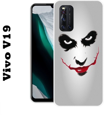 satyman Back Cover for Vivo V19(Multicolor, Dual Protection, Silicon, Pack of: 1)