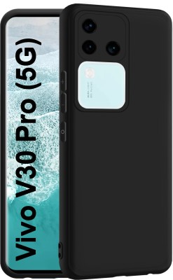 CEDO XPRO Back Cover for Vivo V30 Pro 5G(Black, Dual Protection, Silicon, Pack of: 1)