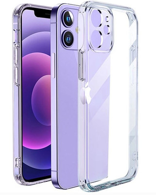 COST TO COST Back Cover for Apple iphone 12 mini Soft Transparent Back Cover(Transparent, Shock Proof, Silicon, Pack of: 1)