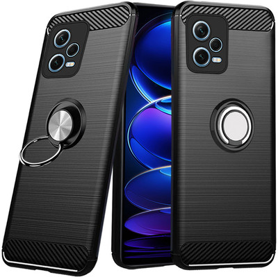 Unistuff Back Cover for Redmi Note 12 Pro 5G(Black, Rugged Armor, Pack of: 1)