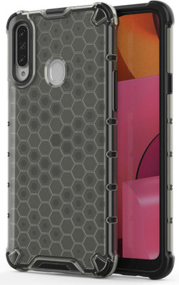 Glasgow Back Cover for Samsung Galaxy A20s(Black, Shock Proof, Pack of: 1)