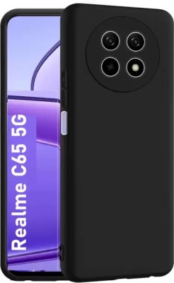 filbay Front & Back Case for realme C65 5G(Black, Flexible, Silicon, Pack of: 1)