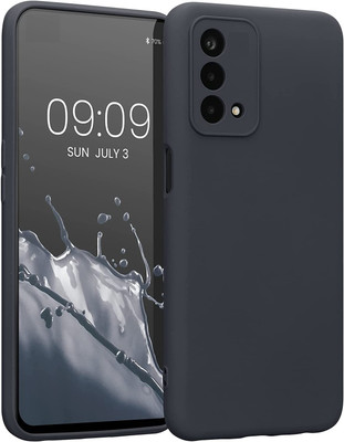 Phone Back Cover Back Cover for OPPO A74 5G(Black, Grip Case, Pack of: 1)