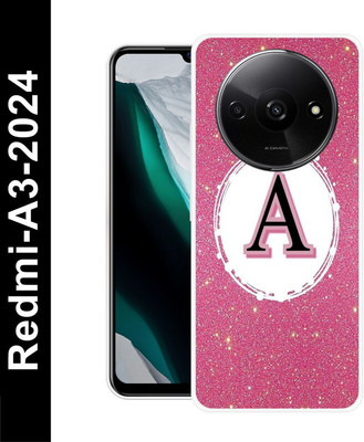 SARTOOLIYA Back Cover for Redmi A3 2024(White, Pink, Flexible, Silicon, Pack of: 1)