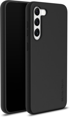 DailyObjects Back Cover for SAMSUNG Galaxy S23 Plus(Black, Hard Case, Silicon, Pack of: 1)
