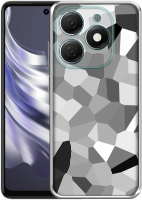 Casotec Back Cover for Tecno Spark 20 4G(Multicolor, Silicon, Pack of: 1)