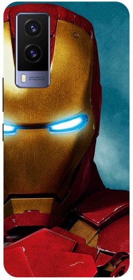 DIKRO Back Cover for vivo V21e 5G, V2055, IRON, MAN, MARVEL, SUPER, HERO(Red, Hard Case, Pack of: 1)